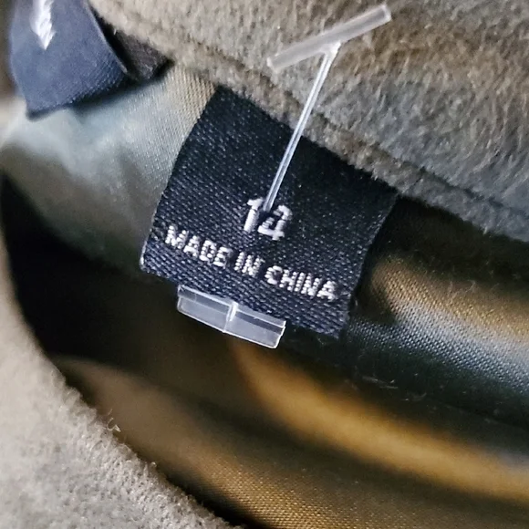 Halston Olive Green Suede Feel Jacket 14 - Picture 9 of 13